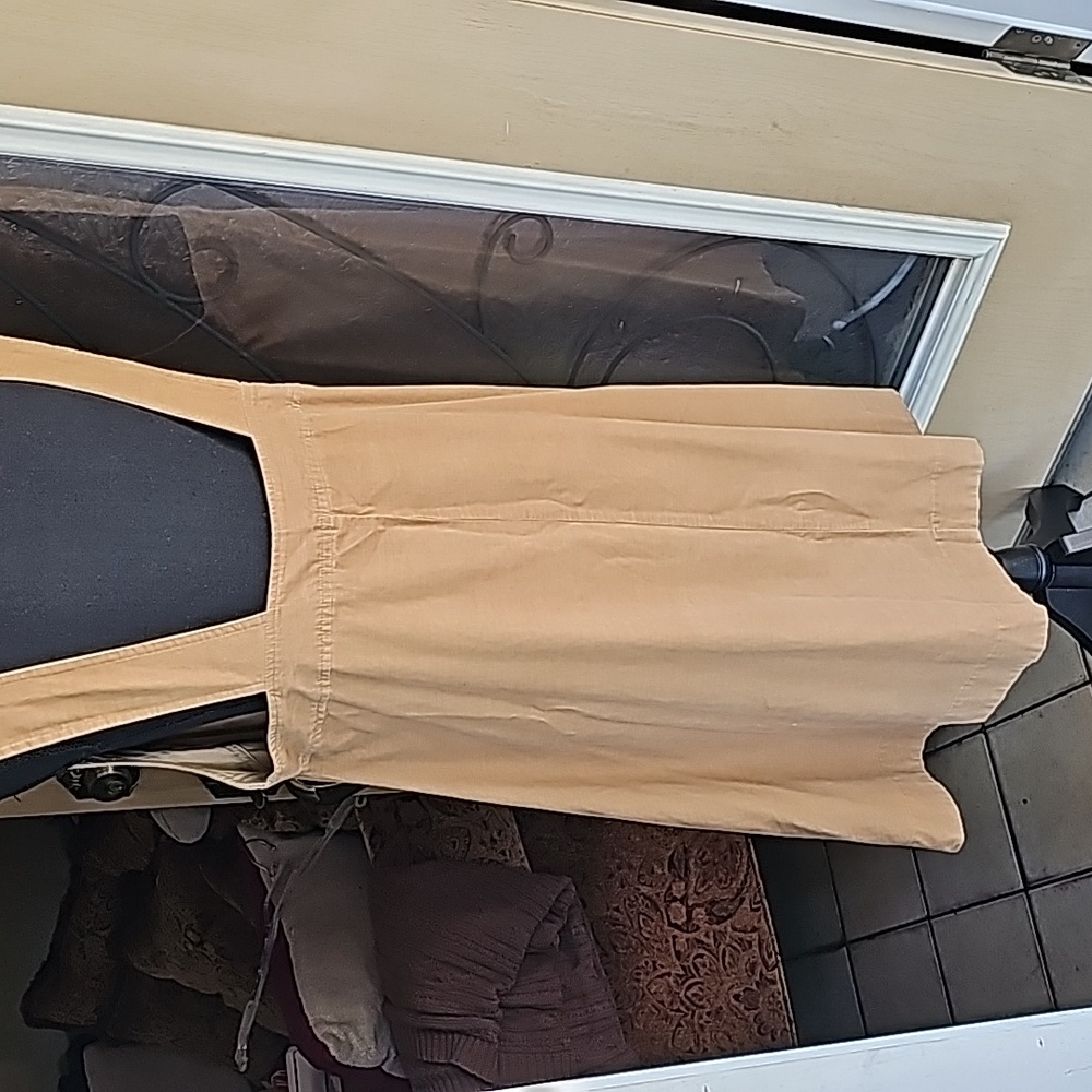Old Navy Tan Trapeze Dress Size L - Picture 6 of 10